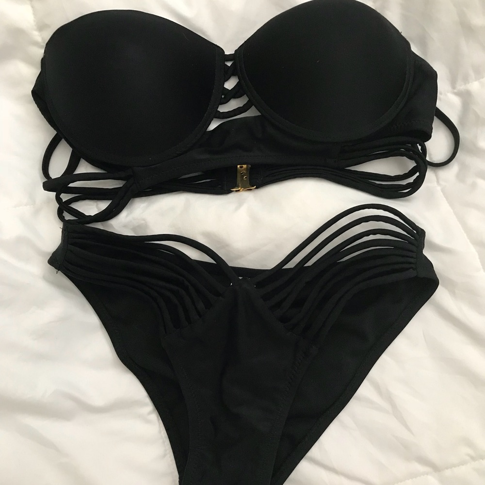 Black bathing suit